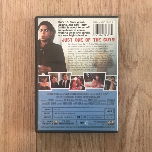 Just One of the Guys DVD - Picture 2 of 3